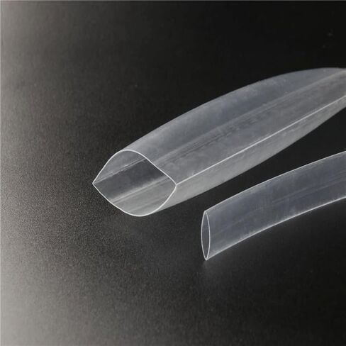 10Meter Transparent Clear Heat Shrink Tube Shrinkable Tubing Sleeving Wrap Wire Kits 2:1, for Wiring Accessories heatshrink 1pcs(25mmx10meters) in Kuwait