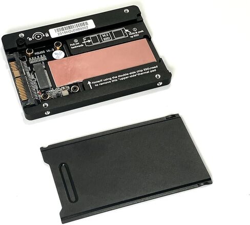 حالة محول SSD U2 M2 ، محول SSD U2 M.2 ، ألومنيوم متين ، التوافق العالمي مع SATA/NVME ، التثبيت السهل ، سرعات نقل البيانات المحسنة ، التصميم المدمج ، مثالي لترقيات التخزين in Kuwait