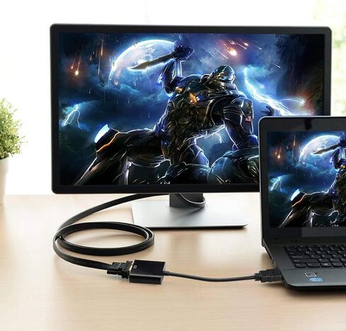 HDMI إلى VGA ، HDMI إلى VGA محول الفيديو (من الذكور إلى الإناث) لأجهزة الكمبيوتر ، أجهزة الكمبيوتر المكتبية ، أجهزة الكمبيوتر المحمولة ، أجهزة الكمبيوتر ، أجهزة العرض ، الشاشات ، HDTVs ، Raspberry PI ، Roku ، Xbox ، Chromebooks والمزيد in Kuwait