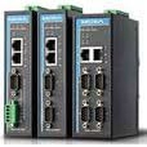 Moxa nport IA5250ai-T التسلسل إلى محول Ethernet ، 2-PORT RS-232/422/485 خادم الجهاز التسلسلي مع حماية لارتداد التسلسل/LAN/الطاقة ، واثنين من المنافذ 10/100BASET (X) مع IP واحد ، -40 إلى 75C OP TEMP ، in Saudi Arabia