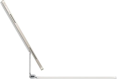 Apple iPad Magic Keyboard Case for iPad Air 11-inch (QWERTY English) White (Renewed) in Saudi Arabia