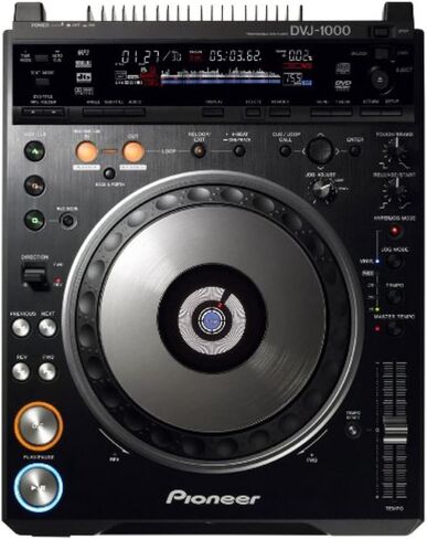 Pioneer DVD/CD DJ Player Home Player Black (DVJ-1000) in Saudi Arabia