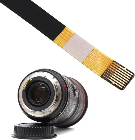 eMagTech 4pcs Lens Flex Cable Compatible with Canon EF 24-70mm f/2.8L USM Repair Part for Autofocus Function in Saudi Arabia