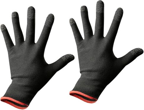 BESPORTBLE 2Pcs Mobile Touchscreen Game Gloves Thin and Breathable Outdoor Climbing Gloves for Gaming Elastic Fit Non Slip Design for Phone Touch Screen Use in Saudi Arabia