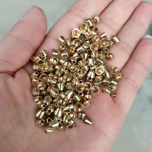 100pcs DIY النحاس ذبابة الرؤوس المخروطية المخروطية (7/32 " in Kuwait