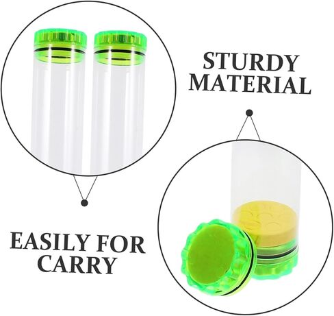 YARNOW 2Pcs Portable Fishing Float Tube Durable Container for Fishing Equipment Lightweight and Easy to Carry for Outdoor in Saudi Arabia