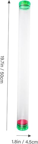 Yarnow 2pcs PVC Fishing Firming Tubes Tarpes Ellder Holder Storage لتخزين صيد الأسماك للصيادين والمتحمسين لونًا عشوائيًا in Kuwait