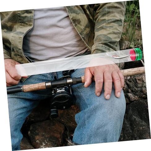Yarnow 2pcs PVC Fishing Firming Tubes Tarpes Ellder Holder Storage لتخزين صيد الأسماك للصيادين والمتحمسين لونًا عشوائيًا in Kuwait