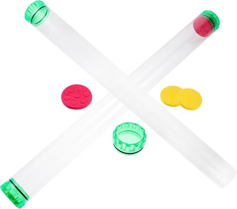 Mikikit 2Pcs Fish Floats Storage Tubes Fishing Floats Holder for Practical Fishing Tool for Campers and Enthusiasts in Saudi Arabia