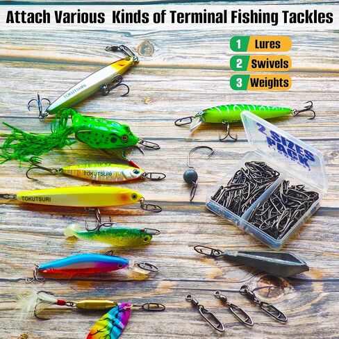 Fishing Quick Change Clips Topwater Speed Clips Crankbaits Quick Snaps Fishing Speed Power Clip Stainless Saltwater Freshwater 100pcs Black in Kuwait