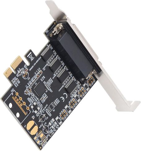 PCIe R232 Serial Adapter Card, 4 Port RS232 PCI Express Serial Card with ASIX AX99100 Chip, Supports 7 8 10 11, in Saudi Arabia