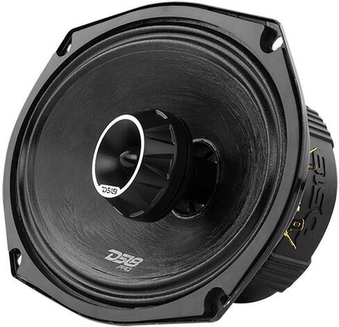 DS18 2X PRO-ZT69 6x9 بوصة 2 Way Pro Audio Midio Medio Medio مع مكبرات الصوت المدمجة في الرصاص ، 4 أوهام ، 550 واط كحد أقصى ، 275W RMS-شواية Mesh Mesh Black Mesh (2 مكبرات صوت) in Saudi Arabia