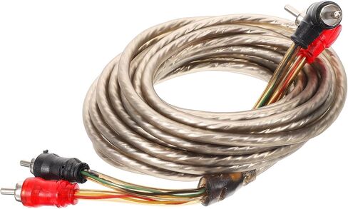 Ciieeo Car Audio Audio Cable Wire Pure Copper Speaker for Amplifier و SPOOFER Low Signal Loss VIRGEN in Kuwait