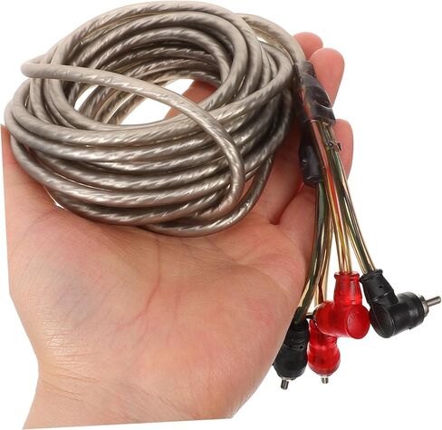 Ciieeo Car Audio Audio Cable Wire Pure Copper Speaker for Amplifier و SPOOFER Low Signal Loss VIRGEN in Kuwait