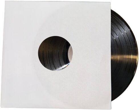 500 - Pack White Paper Vinyl Record الأكمام الداخلية مقاس 12 بوصة LP in Saudi Arabia