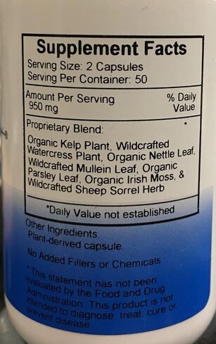 Dr. Christopher's Original Formulas Thyroid Maintenance Formula Capsules, 100 Count (Pack of 2) in Saudi Arabia