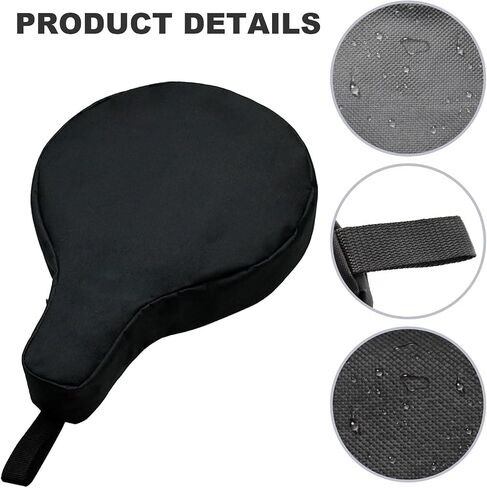2pcs Lightweight Cast Iron Skillet Bags for 8/10/12in Pans – Waterproof with Hanging Loop, Camping Storage in Saudi Arabia