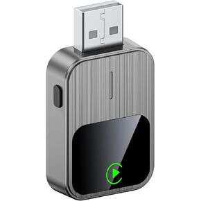 محول carplay اللاسلكي-2025 ترقية سلكية مدمجة لسيارة لعب اللاسلكي سهلة الاستخدام التوصيل والتشغيل بسرعة مستقرة مستقرة مصغرة USB & Reset Button للسيارات بعد عام 2016 (فقط لـ iPhone) in Kuwait