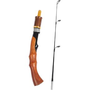 Happyyyami Ice Fishing Pole Telescopic Handle أداة صيد شتوية محمولة للاستخدام الخفيف في الهواء in Kuwait