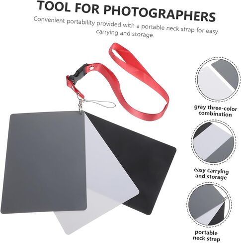 Angoily 18degree Portable Photography Colors Neutral Grey Camera Exposure Checker in Saudi Arabia