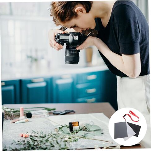 Angoily 18degree Portable Photography Colors Neutral Grey Camera Exposure Checker in Saudi Arabia