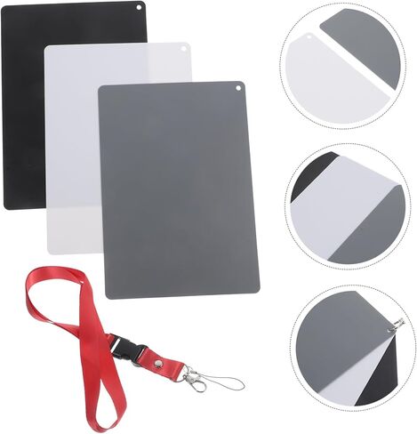 Angoily 18degree Portable Photography Colors Neutral Grey Camera Exposure Checker in Saudi Arabia