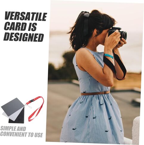 Angoily 18degree Portable Photography Colors Neutral Grey Camera Exposure Checker in Saudi Arabia