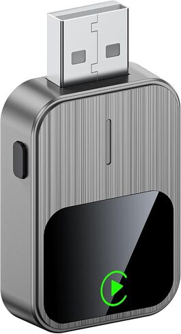 محول carplay اللاسلكي-2025 ترقية سلكية مدمجة لسيارة لعب اللاسلكي سهلة الاستخدام التوصيل والتشغيل بسرعة مستقرة مستقرة مصغرة USB & Reset Button للسيارات بعد عام 2016 (فقط لـ iPhone) in Kuwait