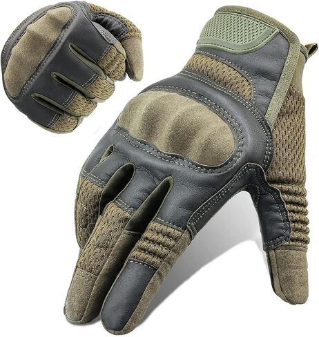 Outdoor Training Sports Climbing Shooting Hunting Riding Full Finger Gloves in Kuwait
