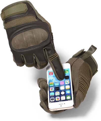 Outdoor Training Sports Climbing Shooting Hunting Riding Full Finger Gloves in Kuwait