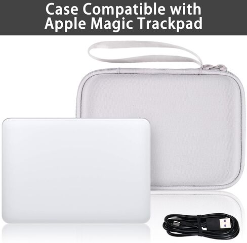 co2CREA Hard Travel Case Replacement for Apple Magic Trackpad (White Case) in Saudi Arabia