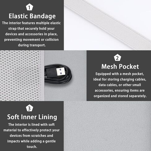co2CREA Hard Travel Case Replacement for Apple Magic Trackpad (White Case) in Saudi Arabia
