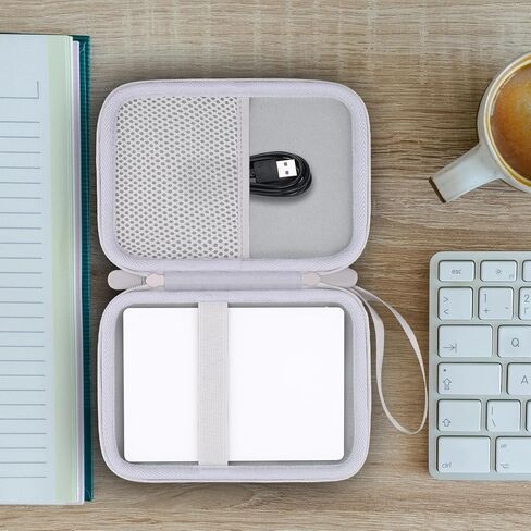 co2CREA Hard Travel Case Replacement for Apple Magic Trackpad (White Case) in Saudi Arabia