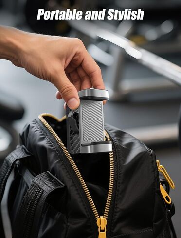 Gym Magnetic Phone Holder【Strong Magnets】- 360 Adjustable Magnetic Phone Mount, Phone Holder Gym Accessories for Men Women Compatible with All Smartphones 4.7-7" in Kuwait