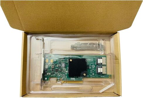 LSI 9207-8I بطاقة تحكم RAID 6GBS SAS SATA PCI-E 3.0 HBA IT MODE CARD in Kuwait