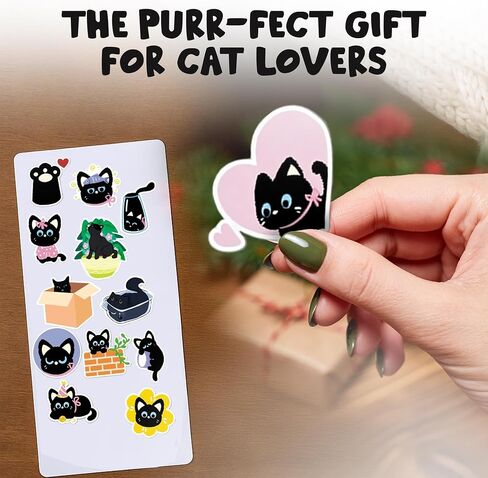 Kathy & Jiggs 100 Funny Cat Meme Stickers - شارات الفينيل المضادة للماء (2-3 بوصة) للمجلة ، الكمبيوتر المحمول ، زجاجة ماء ، لوح التزلج ، الأمتعة - هدية Kawaii للأطفال ، المراهقين ، البالغين in Kuwait