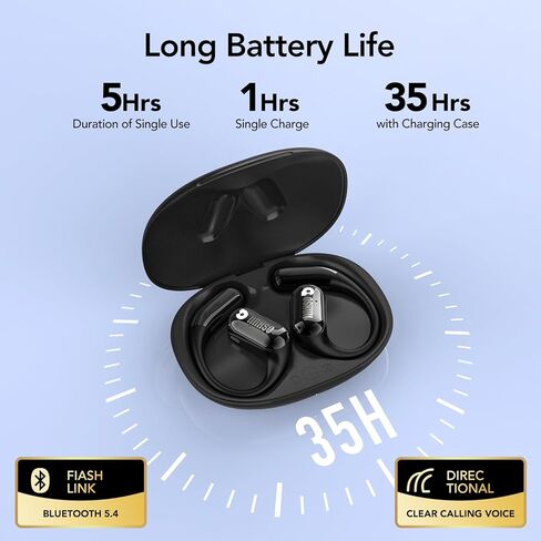 سماعات الرأس المفتوحة في الأذن ، والبلوتوث اللاسلكي المفتوح ، وسماعات توصيل العظام المقاومة للماء ، والصوت المؤثر مع دفعة باس التكيفية ، وسماعات التشغيل المريحة ، والأصفر ، in Kuwait