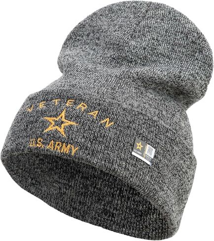 e4Hats.com US Army Veteran Military Embroidered Long Beanie in Saudi Arabia