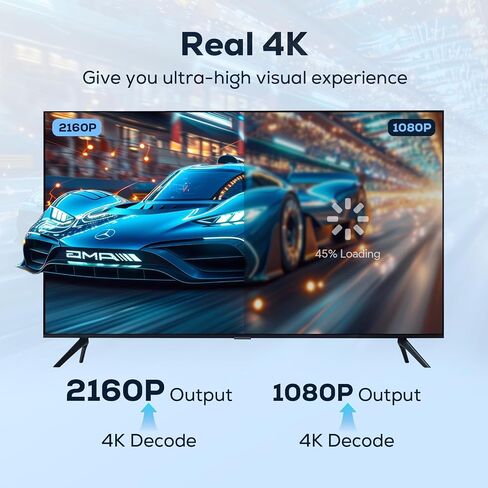 2025 ترقية اللاسلكي اللاسلكي HDMI 4K ، 2160p 30Hz ، 165 قدم/50 مترًا ، مخرجات الفيديو عالية الدقة ، قابس وتشغيل 5G+2.4G للفيديو والصوت لمراقبة من جهاز الكمبيوتر/المربع/مربع التلفزيون in Saudi Arabia