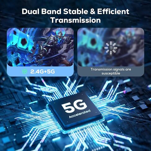 2025 ترقية اللاسلكي اللاسلكي HDMI 4K ، 2160p 30Hz ، 165 قدم/50 مترًا ، مخرجات الفيديو عالية الدقة ، قابس وتشغيل 5G+2.4G للفيديو والصوت لمراقبة من جهاز الكمبيوتر/المربع/مربع التلفزيون in Saudi Arabia
