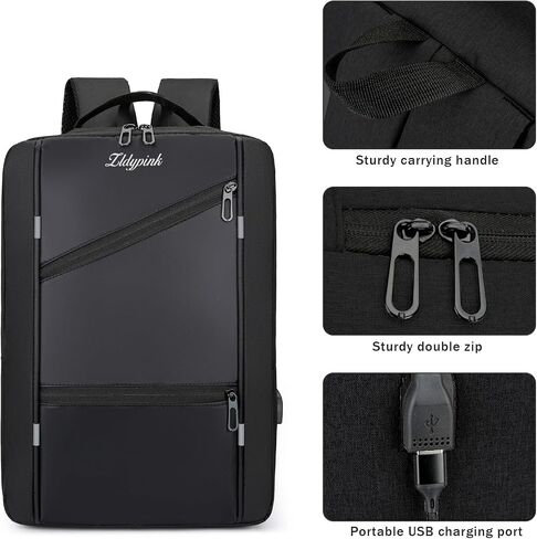 Gaming Travel Backpack for PS5/PS5 Slim, Protective Carrying Case Storage Bag Compatible with PlayStation 5 Console with USB Port for Game Disc, Controllers and More Gaming Accessories in Saudi Arabia