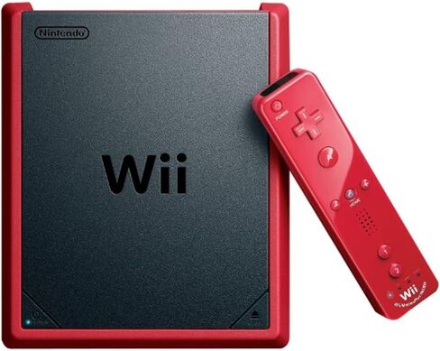Nintendo Wii Mini Console with Mario Kart Wii Game - Red (Renewed) in Saudi Arabia