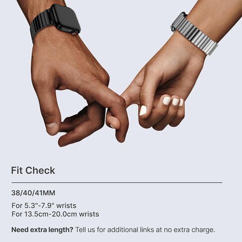 Fullmosa Metal Band Compatible with Apple Watch 45mm 44mm 42mm 41mm 40mm 38mm for Men Women, Stainless Steel iWatch Band with Case for Apple Watch Series 9 8 7 6 5 4 3 2 1 SE in Saudi Arabia