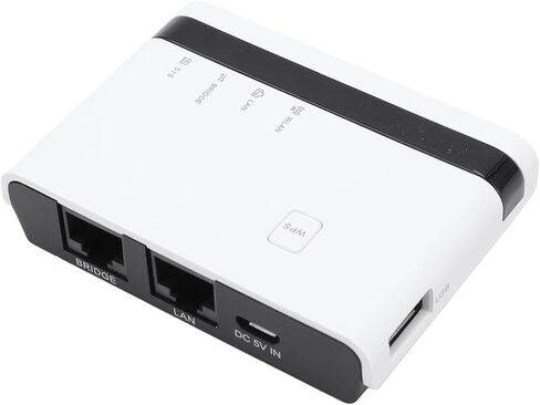 خادم طباعة Kimiss USB لـ 4 طابعات - أوضاع ويلابية 10/100 ميجابت في الثانية مع التوصيل والتشغيل ، يدعم أنظمة تشغيل متعددة (سدادة أمريكية) in Saudi Arabia