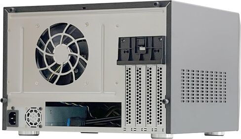 Generic Zhenloonog-X86 8 Bay Disk Disk Drive Hot Swappble NAS Case Server هيكل تخزين 12 جيجا بايت SFF8643 دعم MATX/ITX MB مع تعزيز ENP7140B 400W Flex PSU/USB3.0 * 2 2 in Saudi Arabia