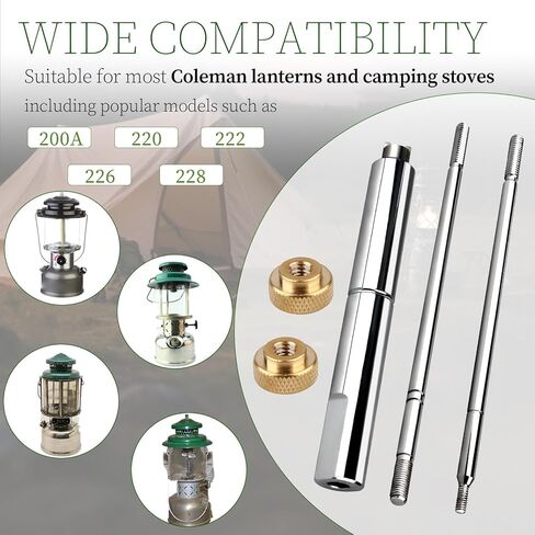 Check Valve Removal Wrench Compatible with Coleman Lantern Stove – Professional Tool for Easy Valve Removal, Tool Tips Made with High-Strength Alloy Material, Fits 200A, 220, 222, 226, 228 More Models in Kuwait