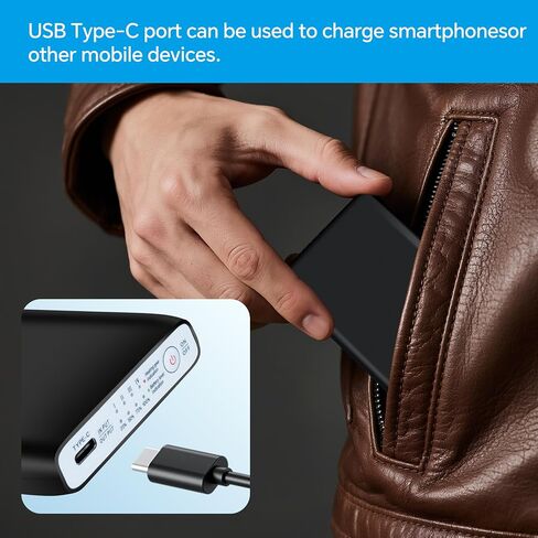 2pack 5v 8000mah li-polymer بطاريات قابلة لإعادة الشحن للجوارب الساخنة من القفازات القفازات البطارية ووشن ، ودعم بطارية استبدال التطبيق مع 4 إعدادات in Kuwait