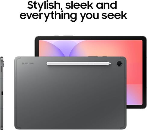 Samsung Galaxy Tab S10 Lite + غطاء كتاب ذكي ، ذاكرة الوصول العشوائي 6 جيجا بايت ، 128 جيجابايت ، 2 تيرابايت ، عمر بطارية طويل ، 10.9 بوصة ، قلم S لتدوين الملاحظات ، exynos 1380 ، دائرة للبحث ، أدوات الذكاء الاصطناعي ، رمادي in Saudi Arabia