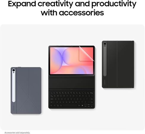 Samsung Galaxy Tab S10 Lite + غطاء كتاب ذكي ، ذاكرة الوصول العشوائي 6 جيجا بايت ، 128 جيجابايت ، 2 تيرابايت ، عمر بطارية طويل ، 10.9 بوصة ، قلم S لتدوين الملاحظات ، exynos 1380 ، دائرة للبحث ، أدوات الذكاء الاصطناعي ، رمادي in Saudi Arabia