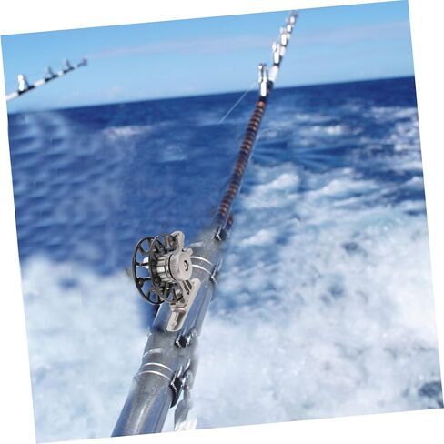 BESPORTBLE Portable Ice Fishing Reel Black All Metal Front Drag Fishing Pole Wheel Tool Compatible with Straight Handle and Sea Rods for Enhanced Angling Experience in Saudi Arabia
